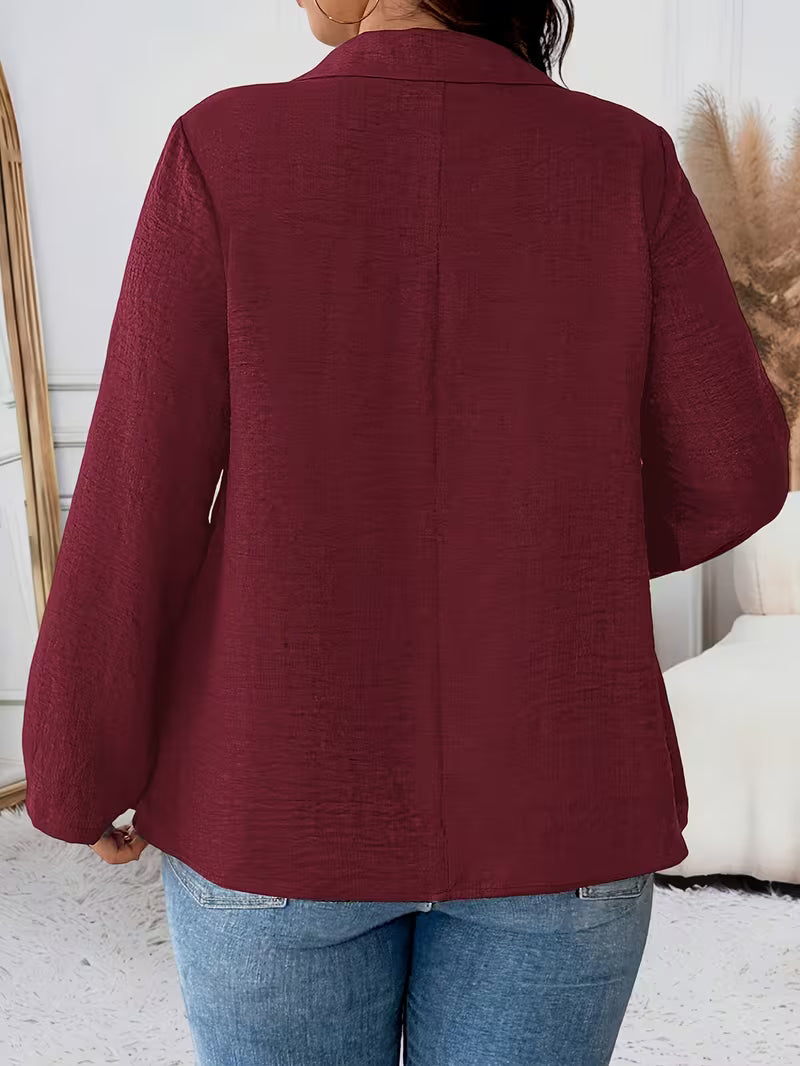 Petra - Chemise manches longues boutonnée