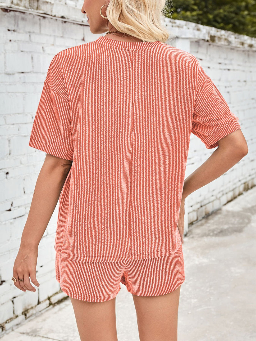 Solenne | Ensemble en velours côtelé sans effort