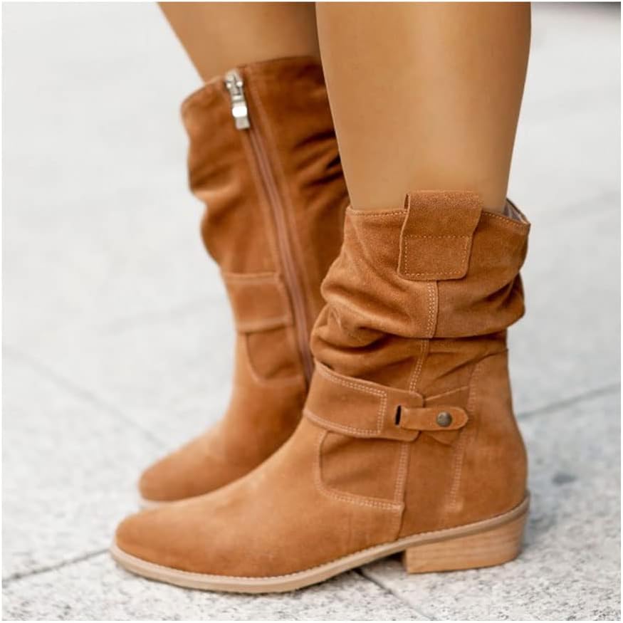 Jordyn™ | Bottes hautes élégantes en daim
