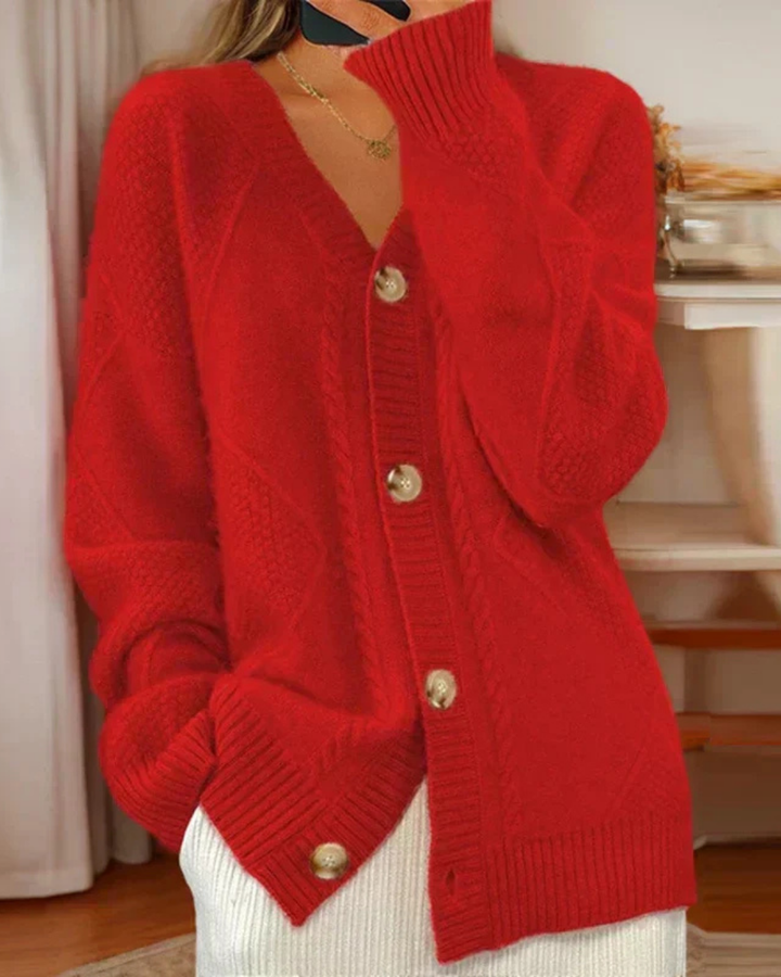 Matilde | Women's Textured Knit Cardigan