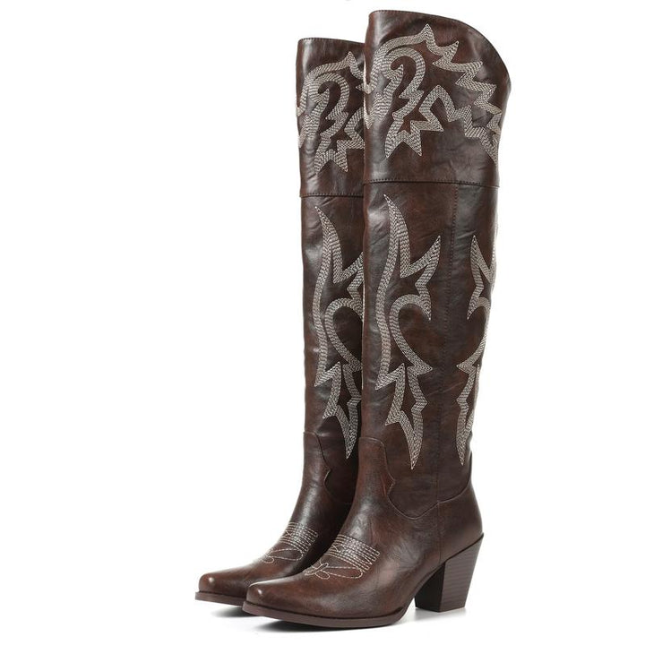 CHEYENNE™ – Bottes de cowboy classiques montantes