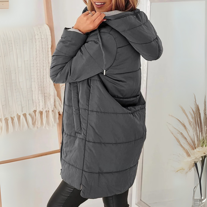 YILA™ - Casual Hooded Puffer Down Jacket