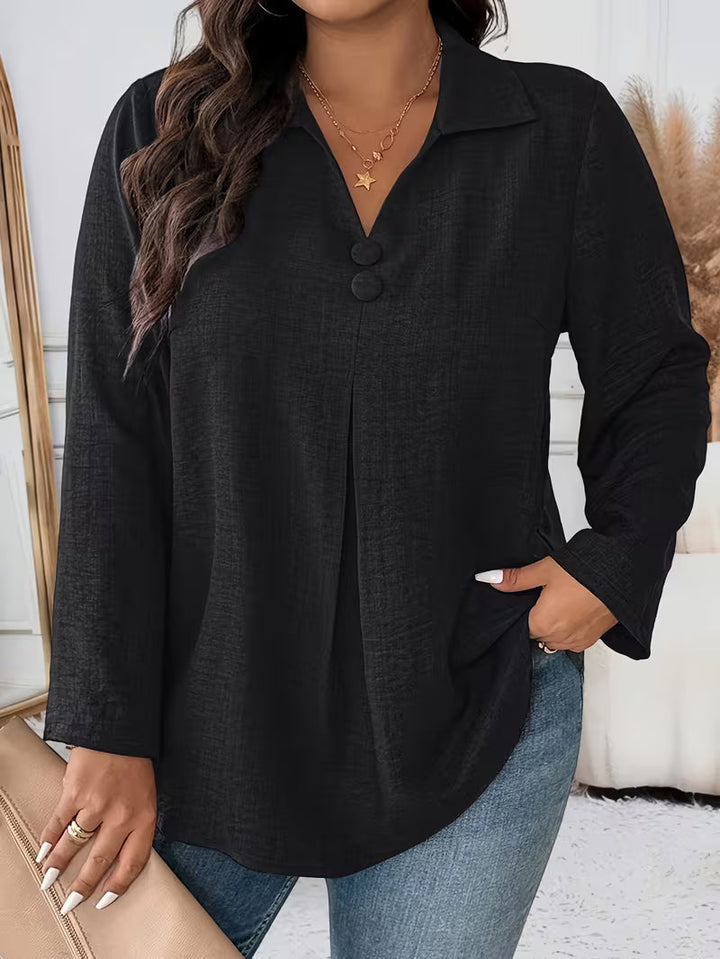 Petra - Chemise manches longues boutonnée