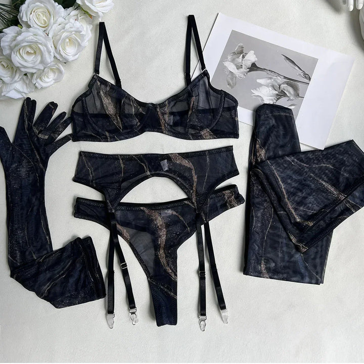 Valérie Tie Dye Lingerie Set
