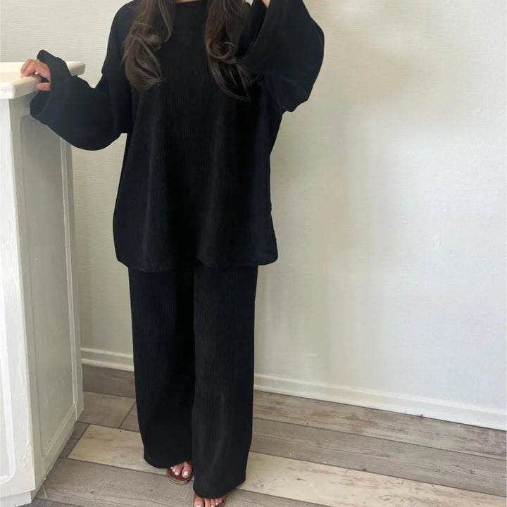 Sharon | Ensemble deux pièces en velours côtelé 