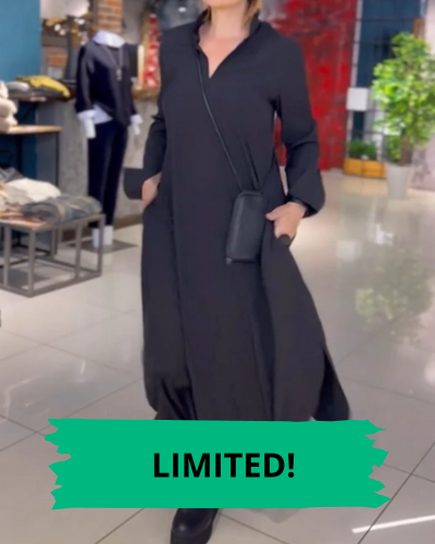 Brandy - Comfortable Dress With Slits