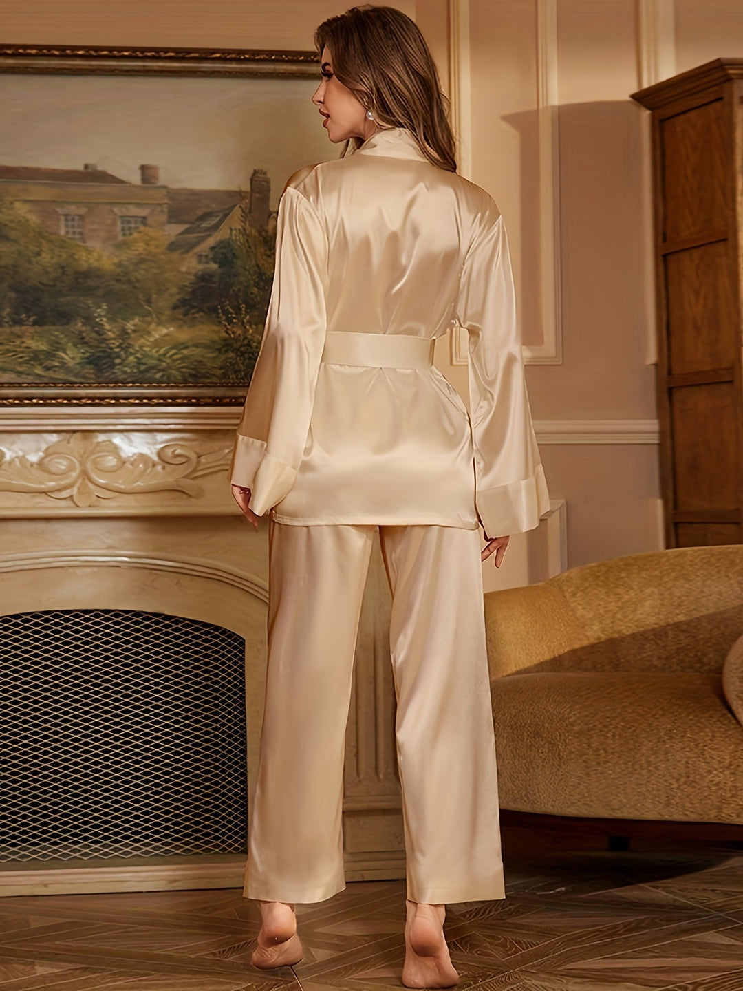 Aurielle | Ensemble élégant Robe et Pyjama