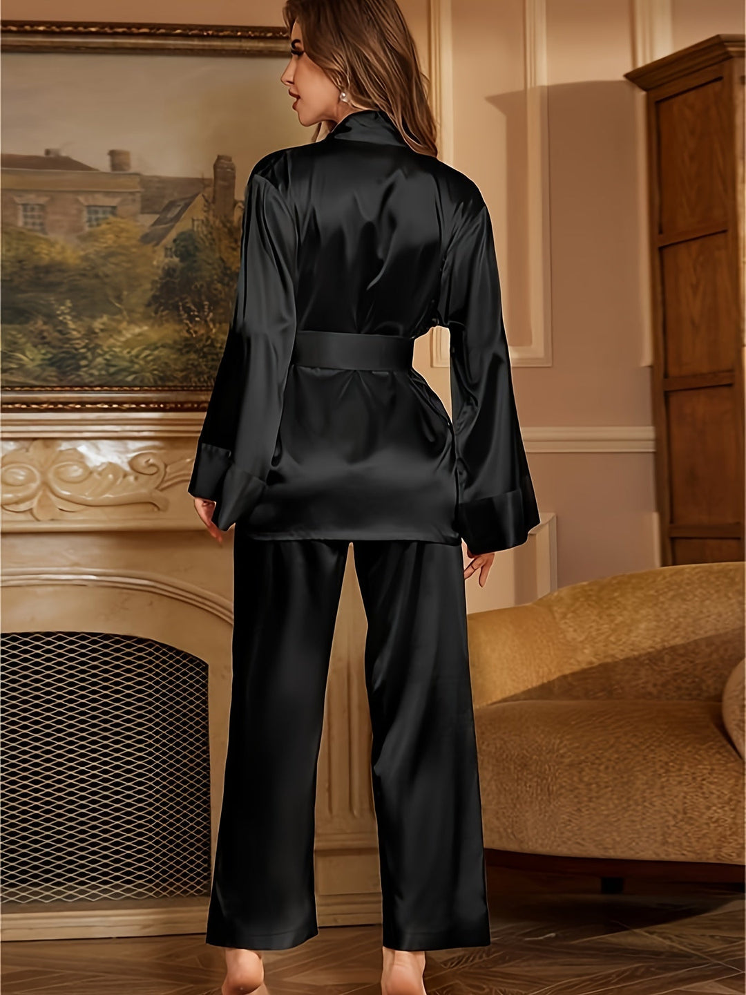 Aurielle | Ensemble élégant Robe et Pyjama