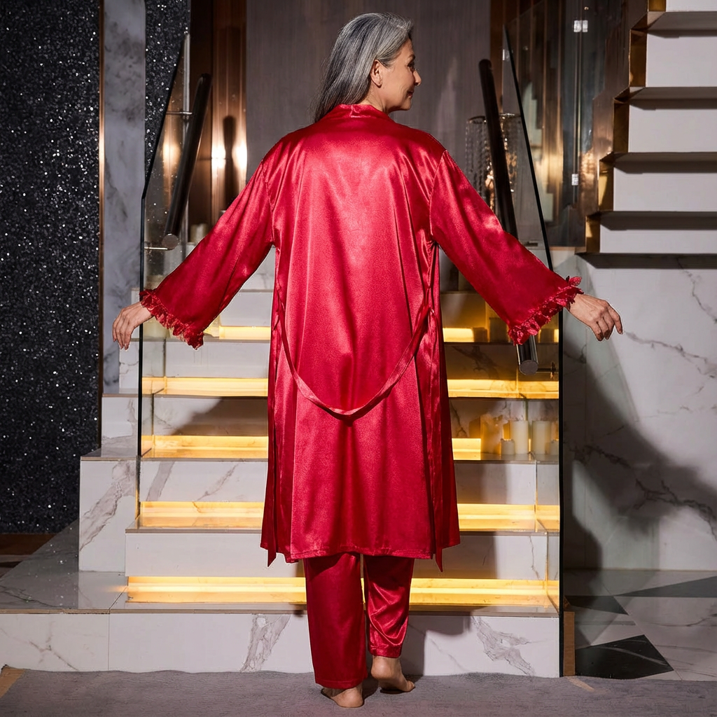 Eunice | Three-Piece Pajama Set