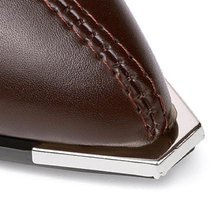 NOX™ - Bottines Chelsea à bout chromé